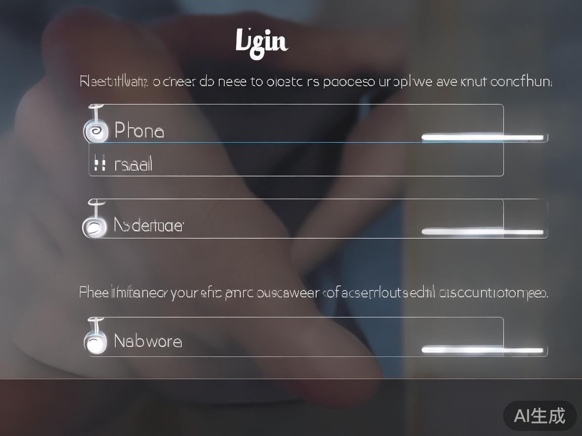 输入账号信息：在登录界面填写注册时的手机号、邮箱或